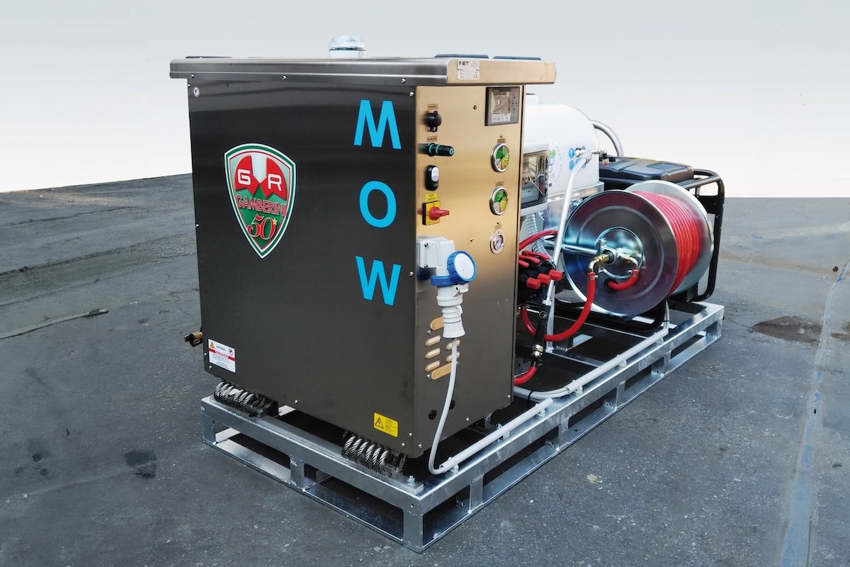 Generatore per la produzione di acqua ozonizzata realizzato da MET Srl e G.R. Gamberini